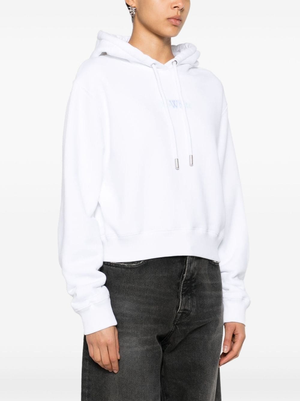 Off-White Arrows-motif cotton hoodie - Image 3