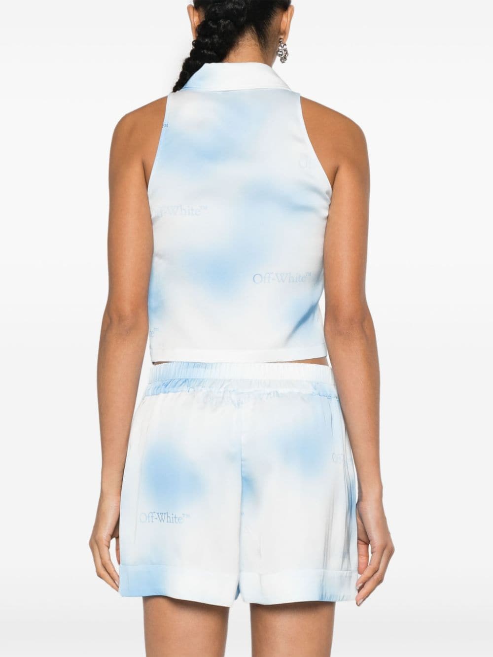 Off-White logo-print gradient shirt - Image 4