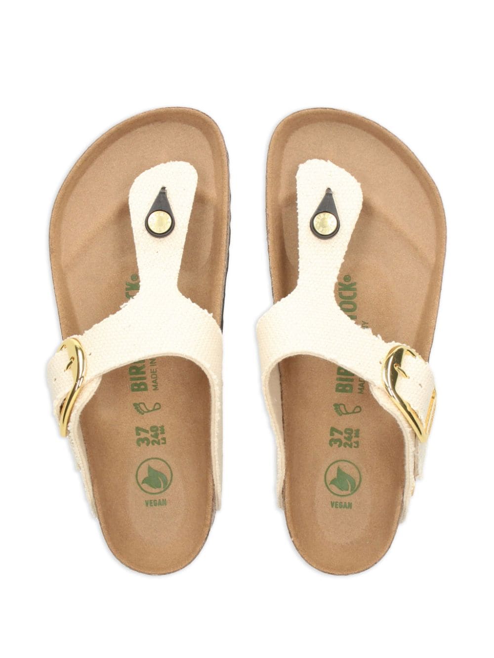 Birkenstock Gizeh buckled flip flops - Image 4