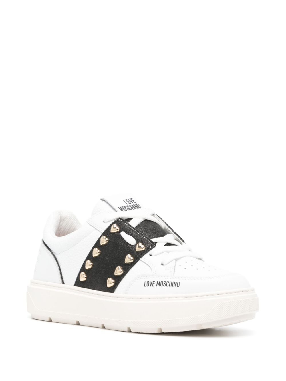 Love Moschino glitter-embellished sneakers - Image 2