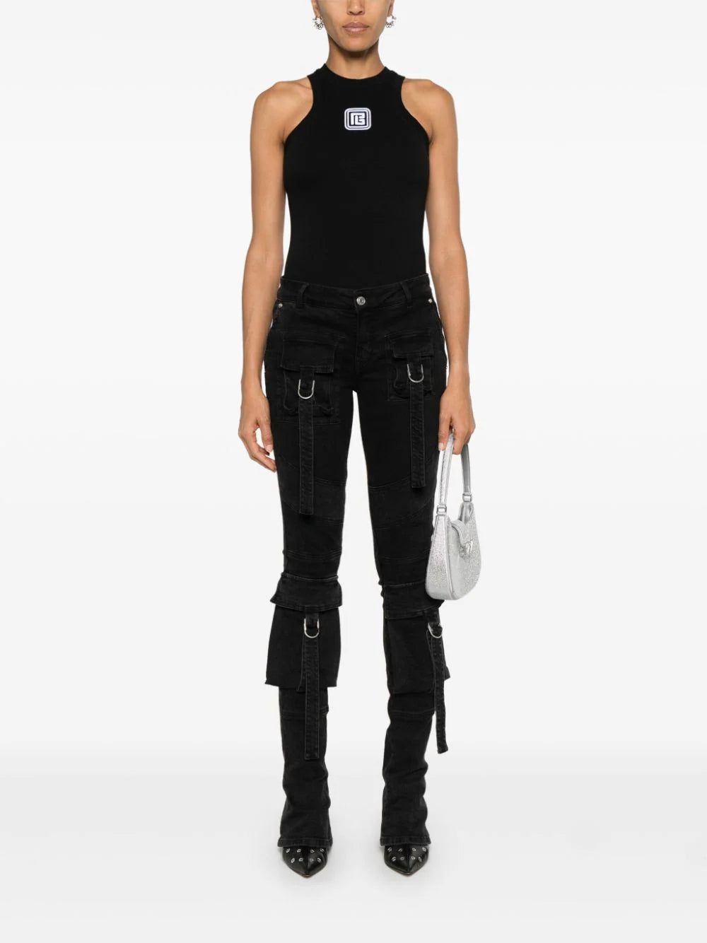 Balmain PB-monogram tank top - Image 2