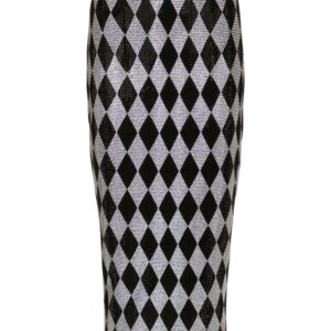 Balmain  rhinestone-embellished midi skirt