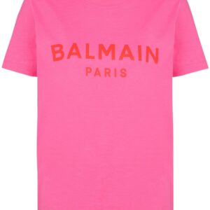 Balmain logo-print cotton T-shirt