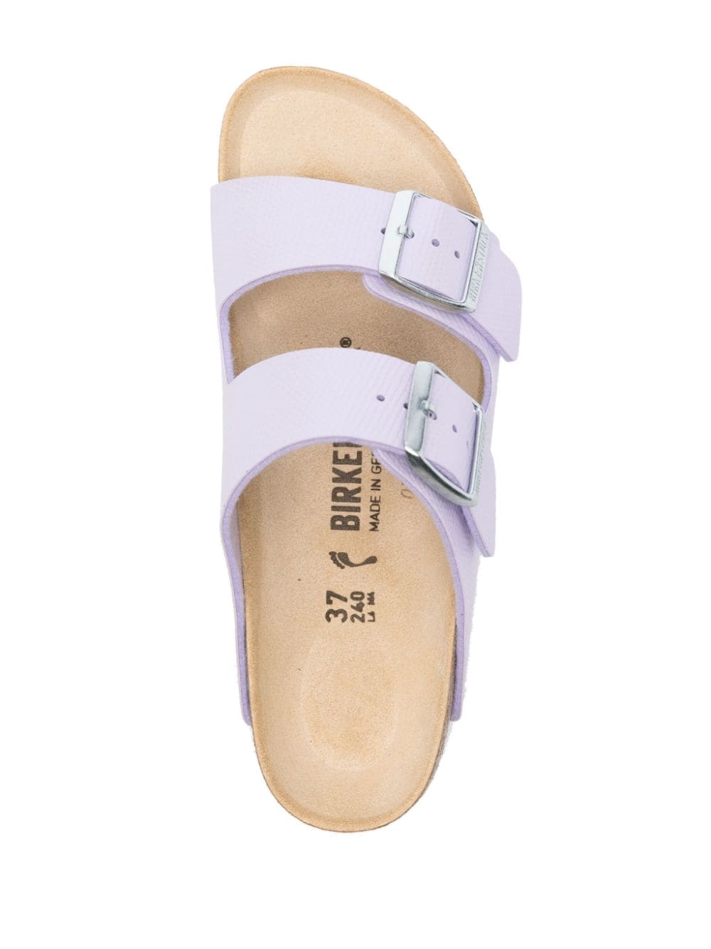 Birkenstock Arizona logo-buckle slides - Image 4