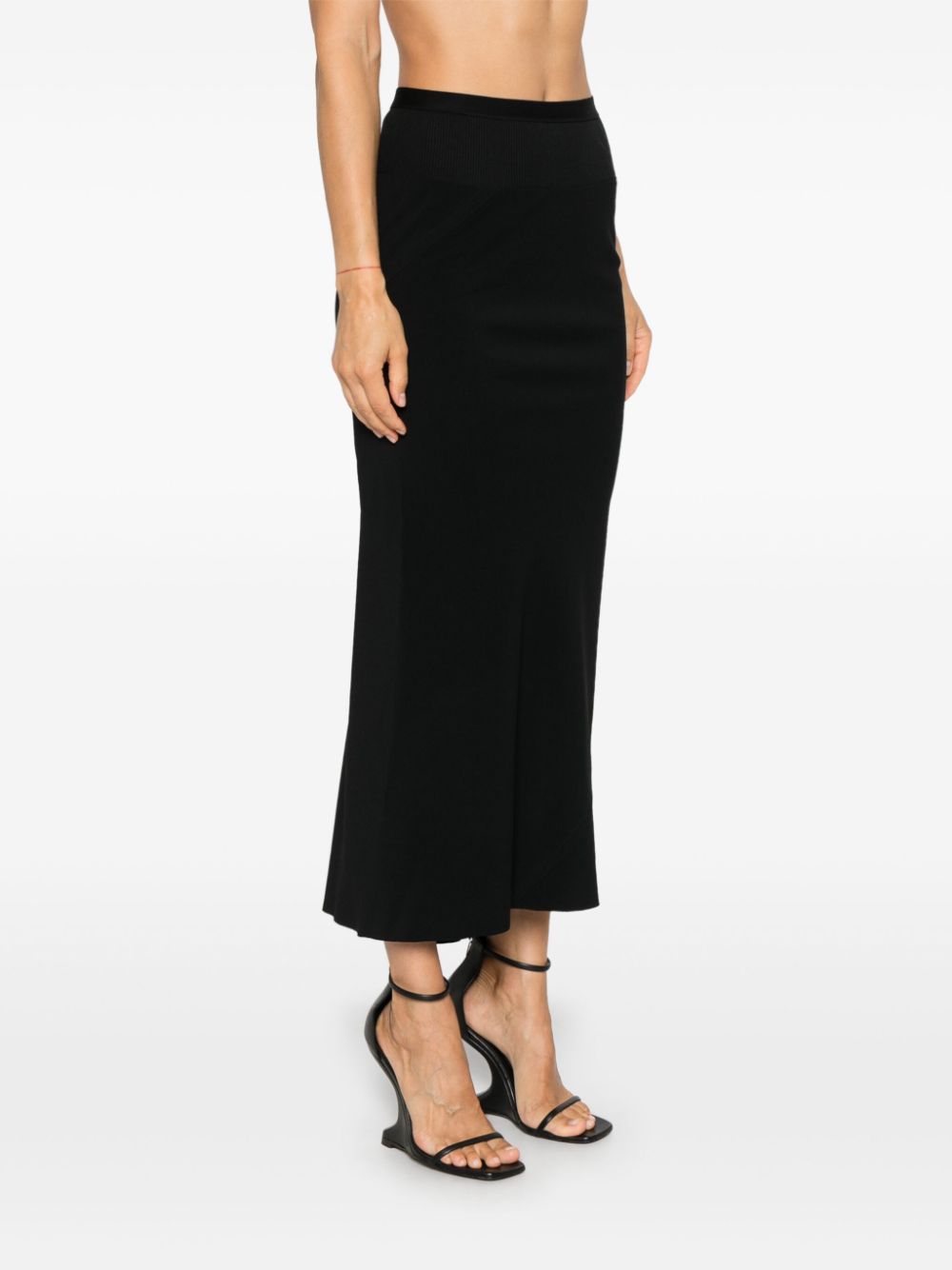 Rick Owens Calf Bias midi skirt - Image 3