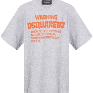DSQUARED2 slogan-print cotton T-shirt