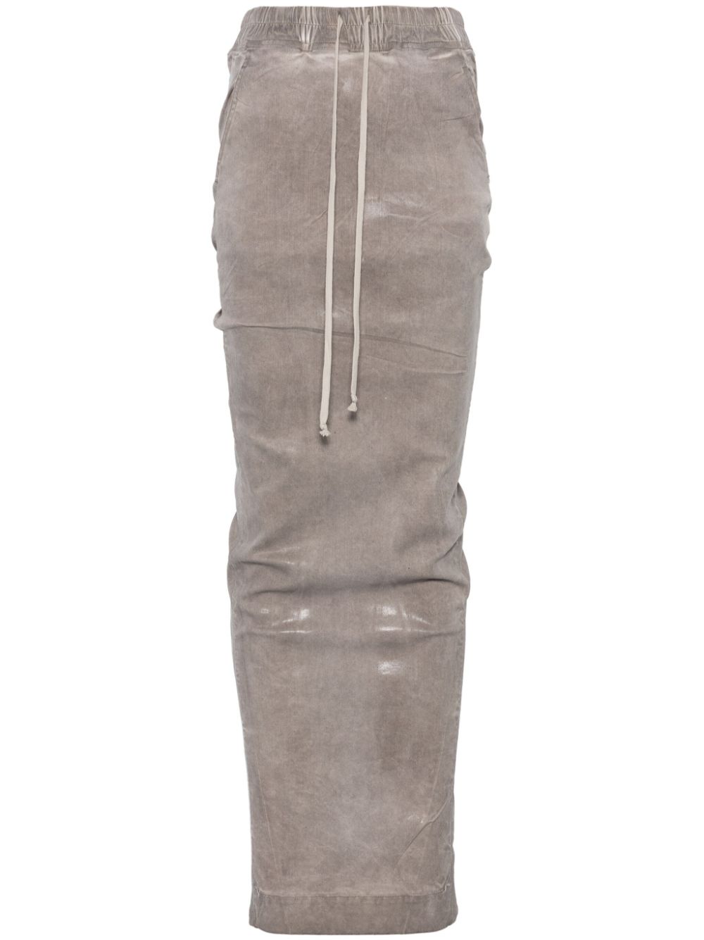 Rick Owens DRKSHDW Pillar denim skirt