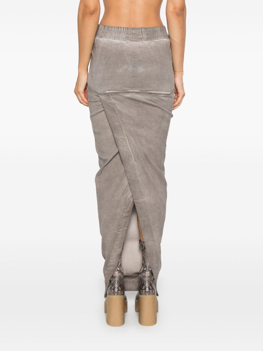Rick Owens DRKSHDW Pillar denim skirt - Image 4