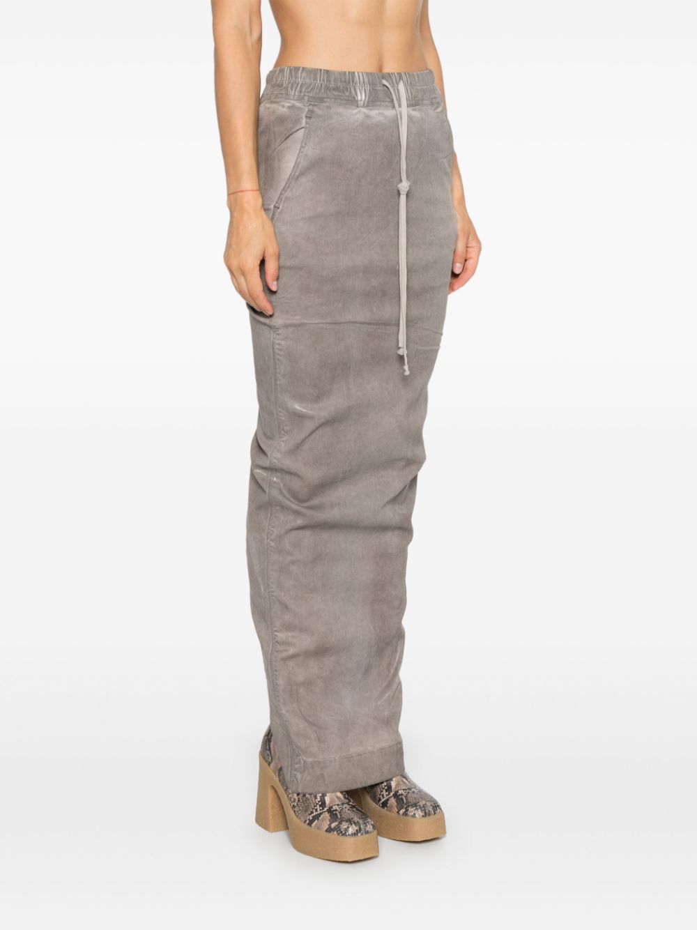 Rick Owens DRKSHDW Pillar denim skirt - Image 3