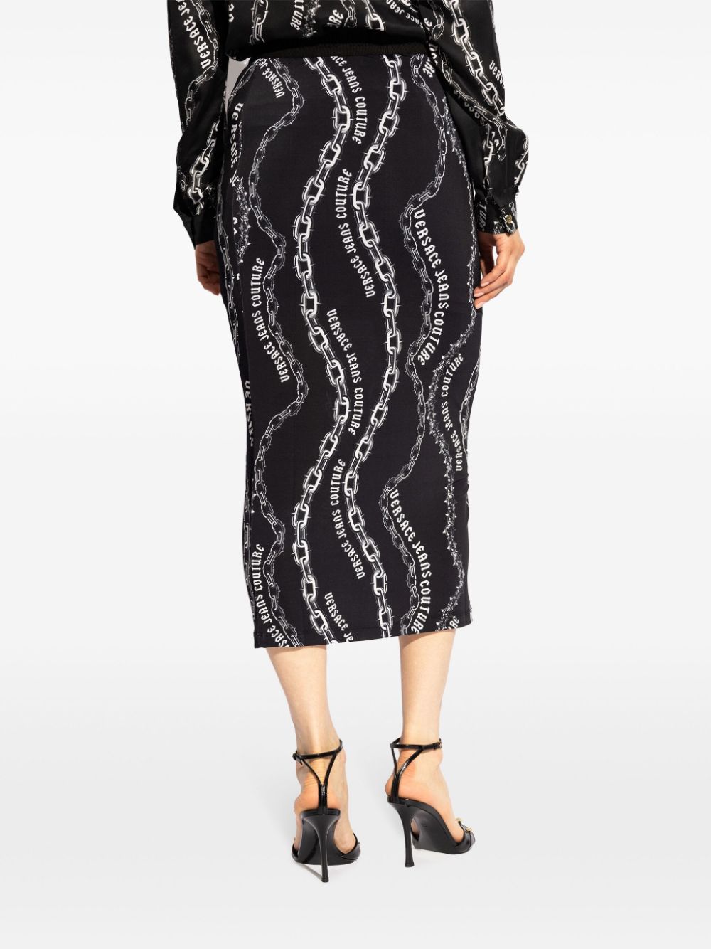 Versace Jeans Couture Logo Skirt - Image 4