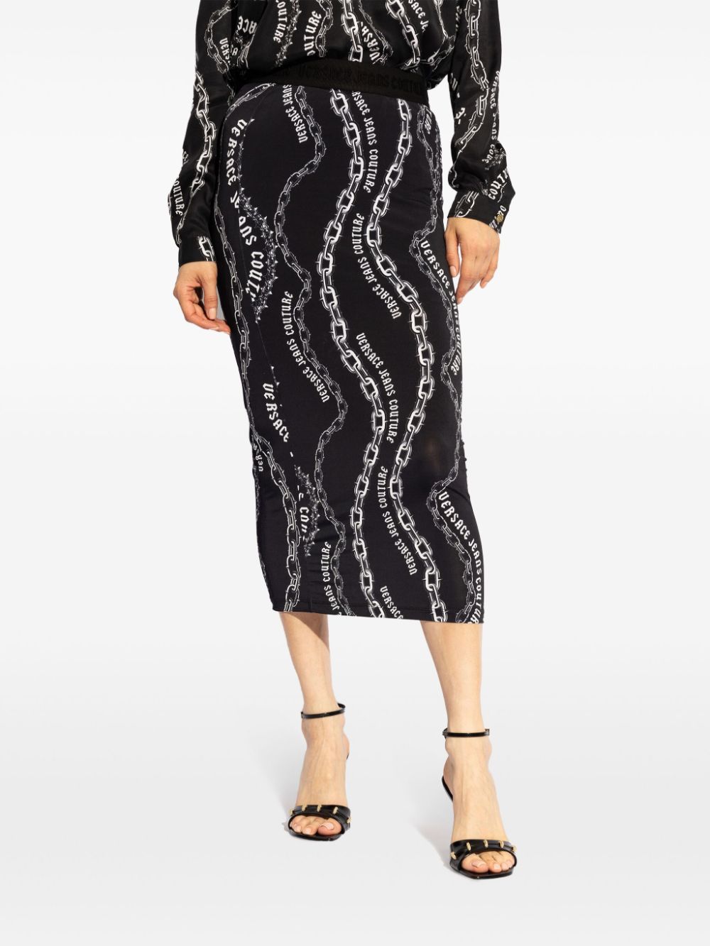 Versace Jeans Couture Logo Skirt - Image 3