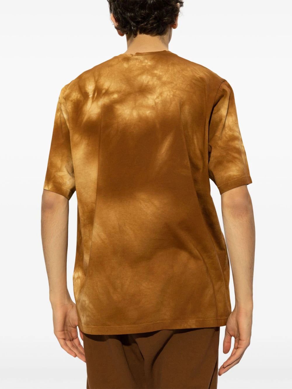 DSQUARED2 logo-print tie-dye cotton T-shirt - Image 4