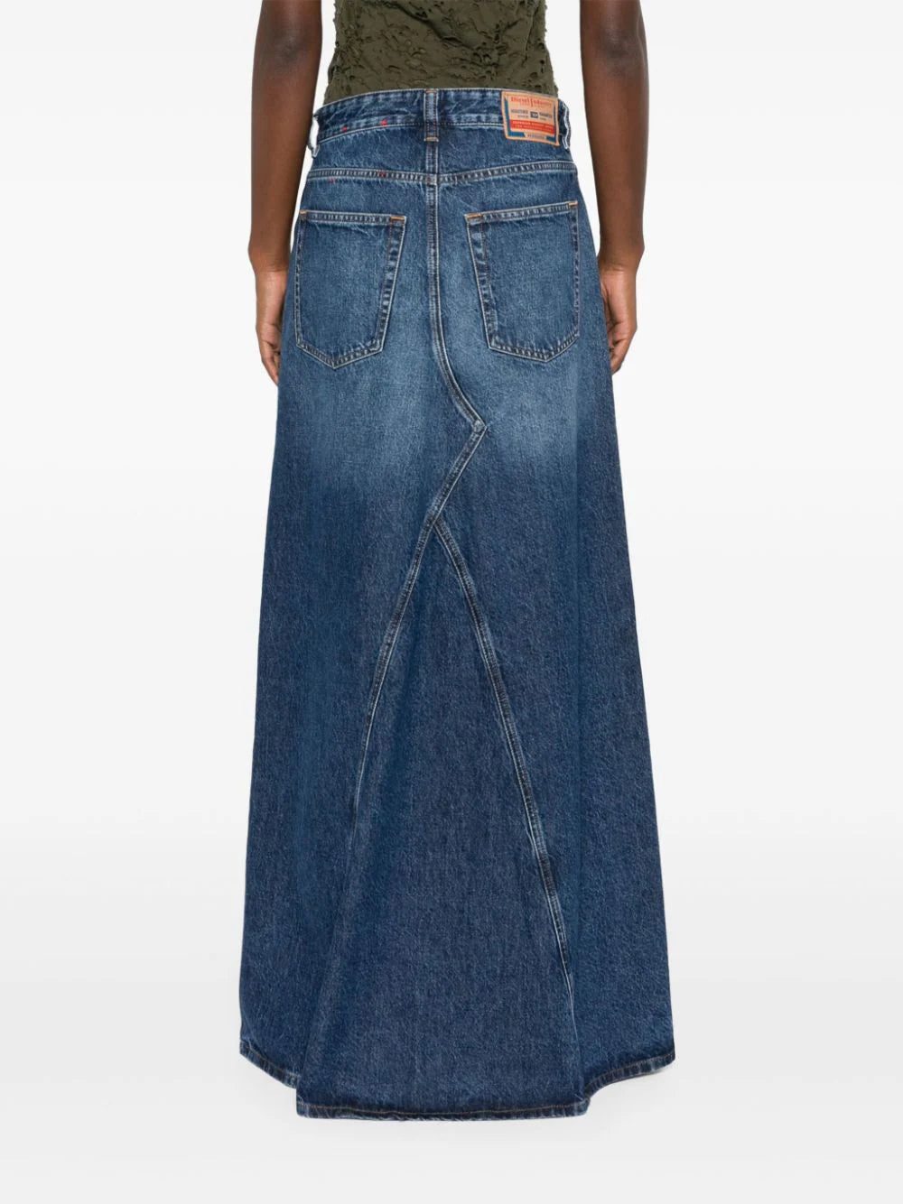 Diesel De-Pago maxi denim skirt - Image 4