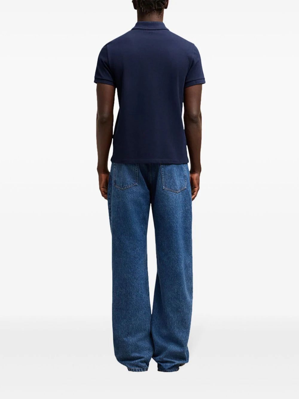 AMI Paris Ami De Coeur organic-cotton polo shirt - Image 4