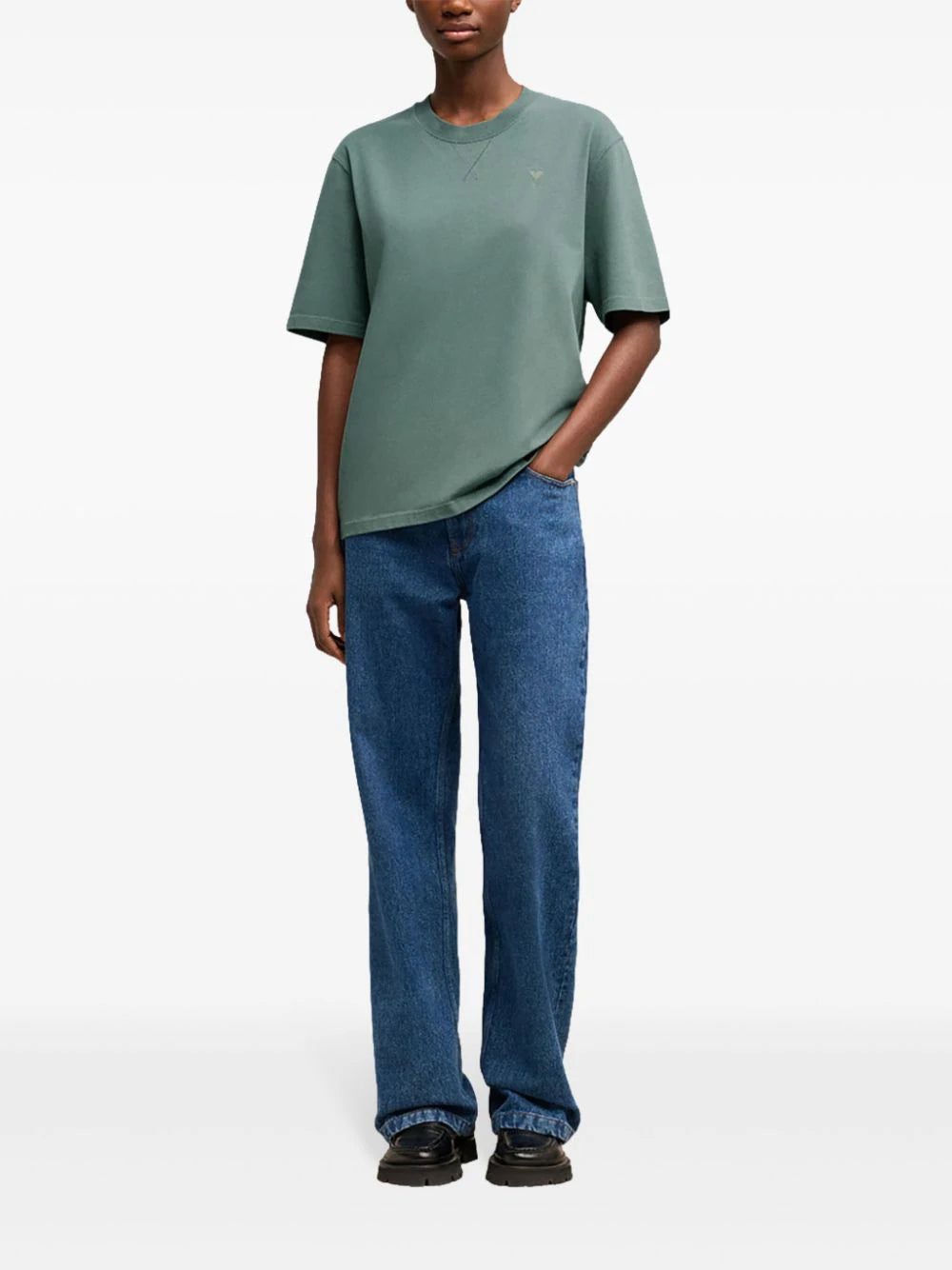 AMI Paris Ami de Coeur cotton T-shirt - Image 2