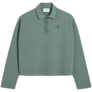 AMI Paris  Ami De Coeur long-sleeved polo shirt