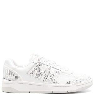 Michael Michael Kors rhinestone-embellished leather sneakers