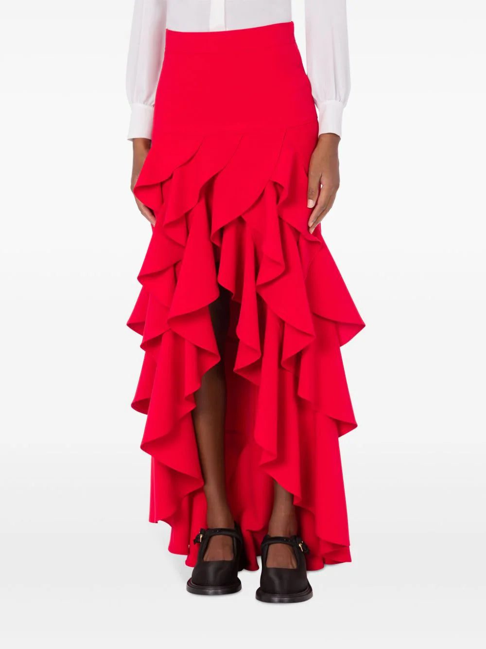 Moschino tiered asymmetric skirt - Image 2