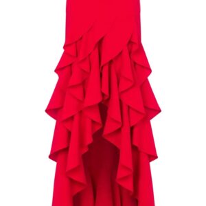Moschino  tiered asymmetric skirt