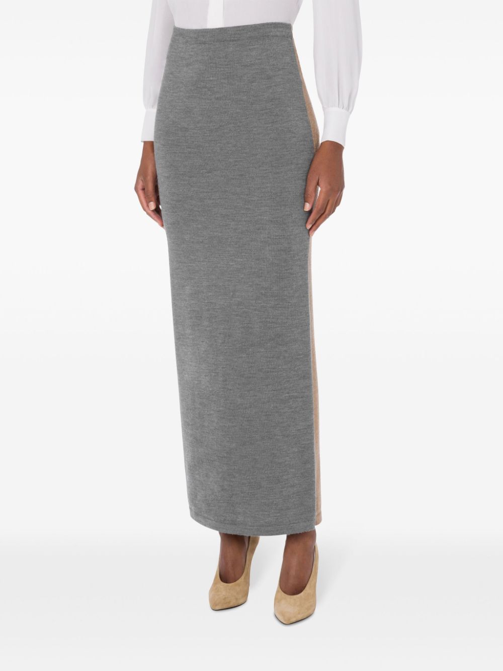 Moschino knitted virgin wool pencil skirt - Image 2