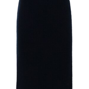 Moschino  waffle-knit skirt
