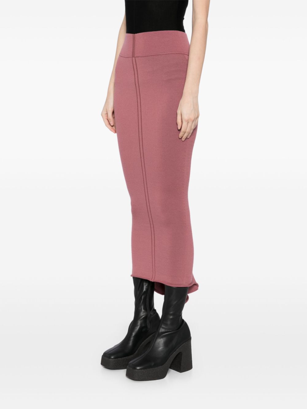 Rick Owens Porterville fitted skirt - Image 3