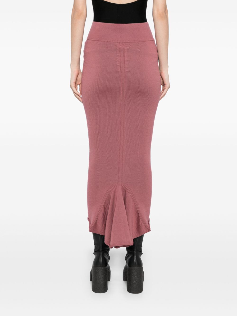 Rick Owens Porterville fitted skirt - Image 4