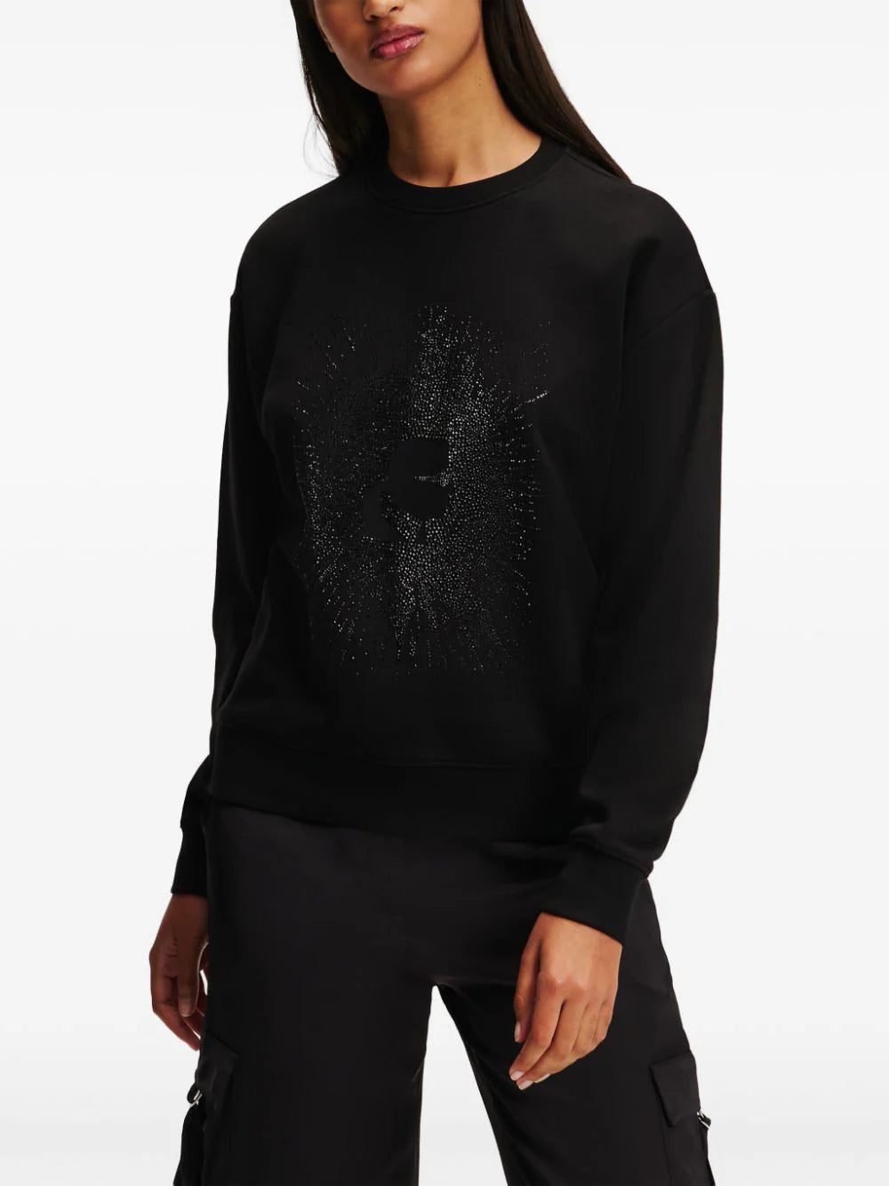 Karl Lagerfeld Kameo rhinestone-embellished sweatshirt - Image 3