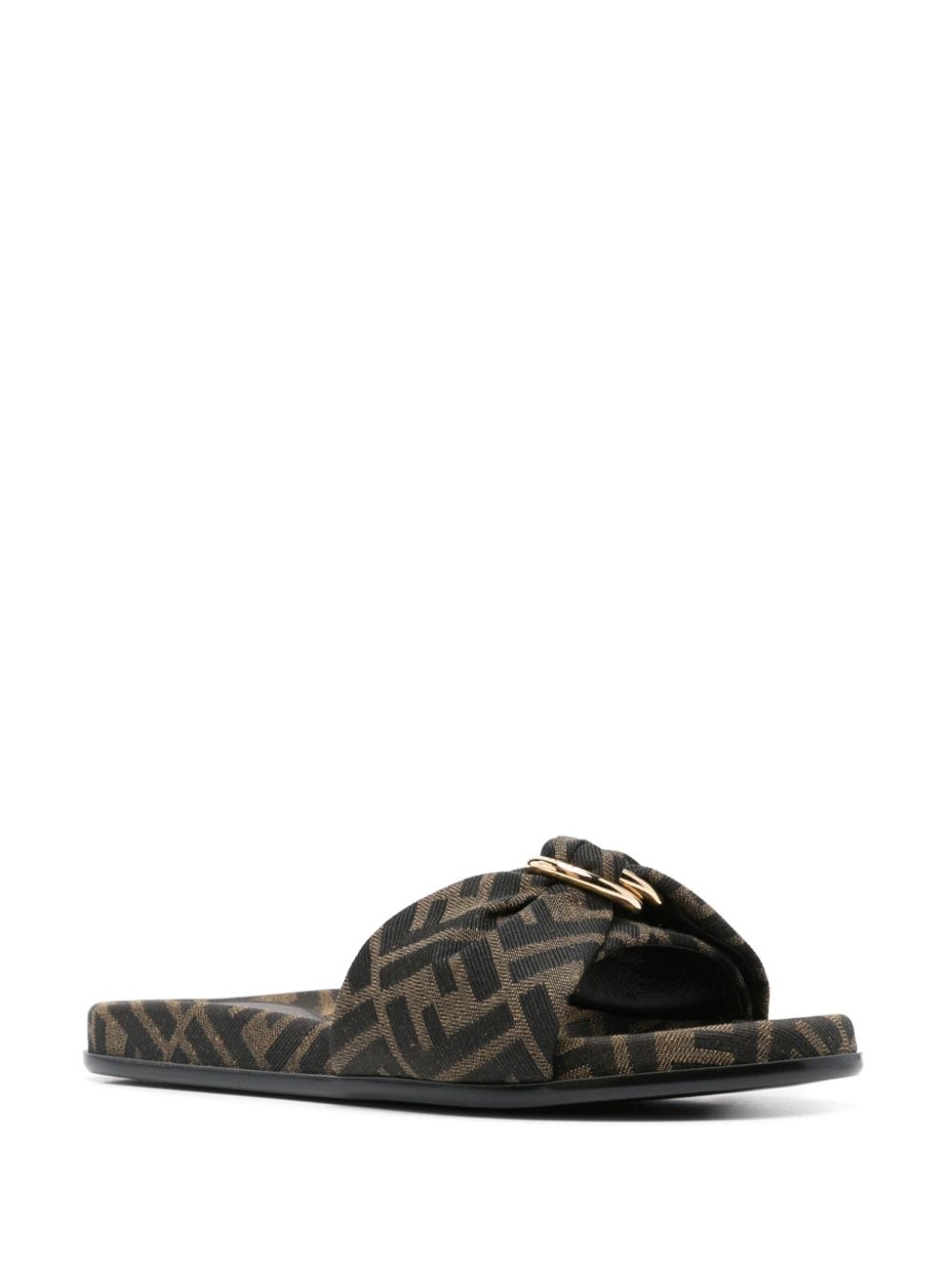 FENDI FF jacquard slides - Image 2