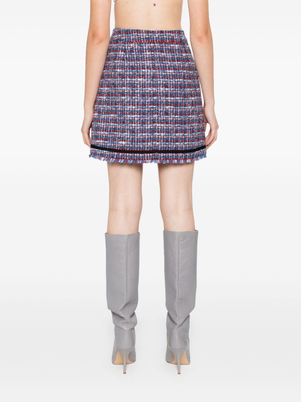 Karl Lagerfeld bouclé mini skirt - Image 4