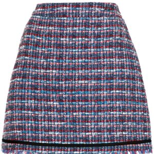 Karl Lagerfeld bouclé mini skirt