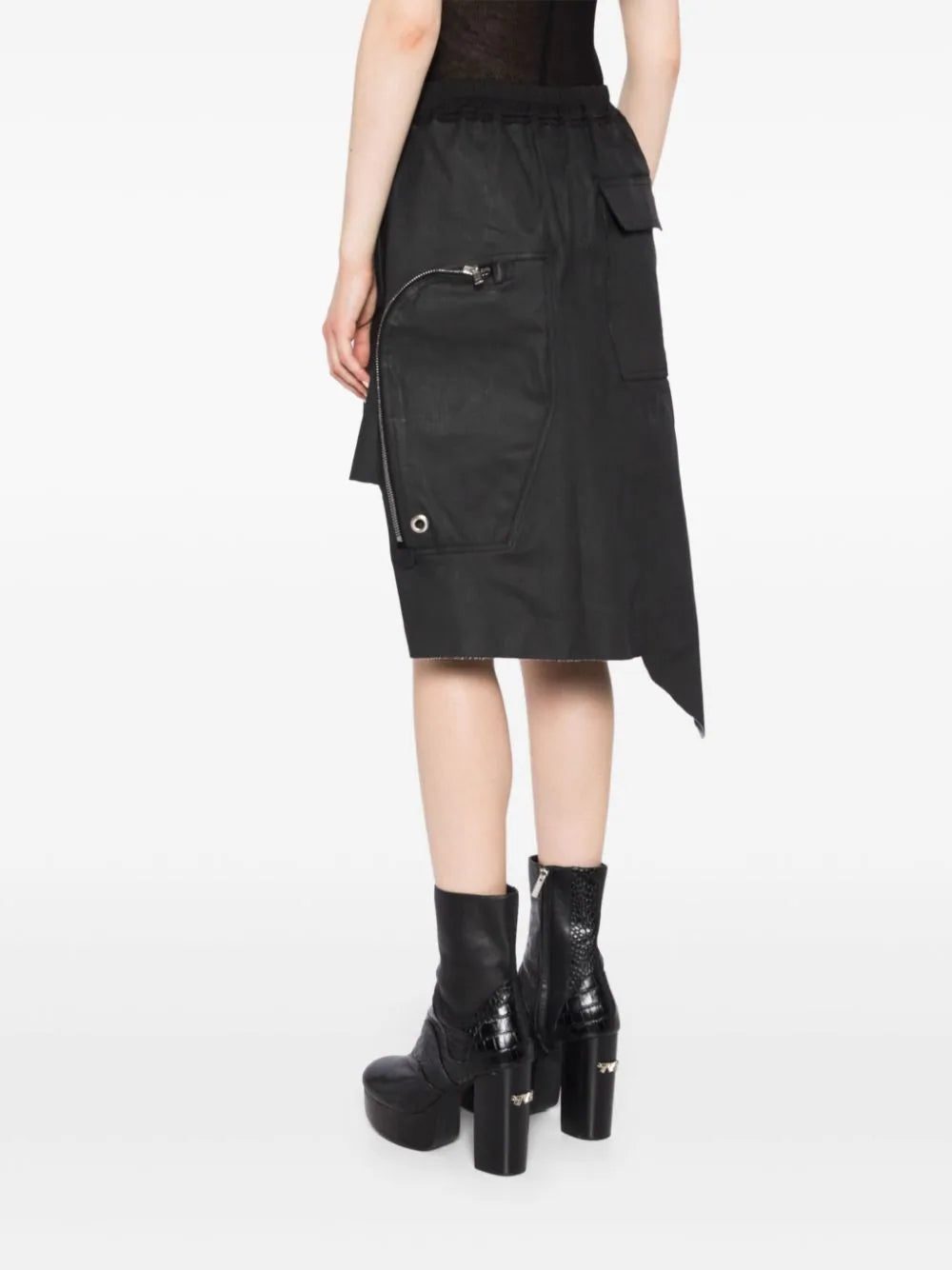 Rick Owens asymmetric skirt - Image 4