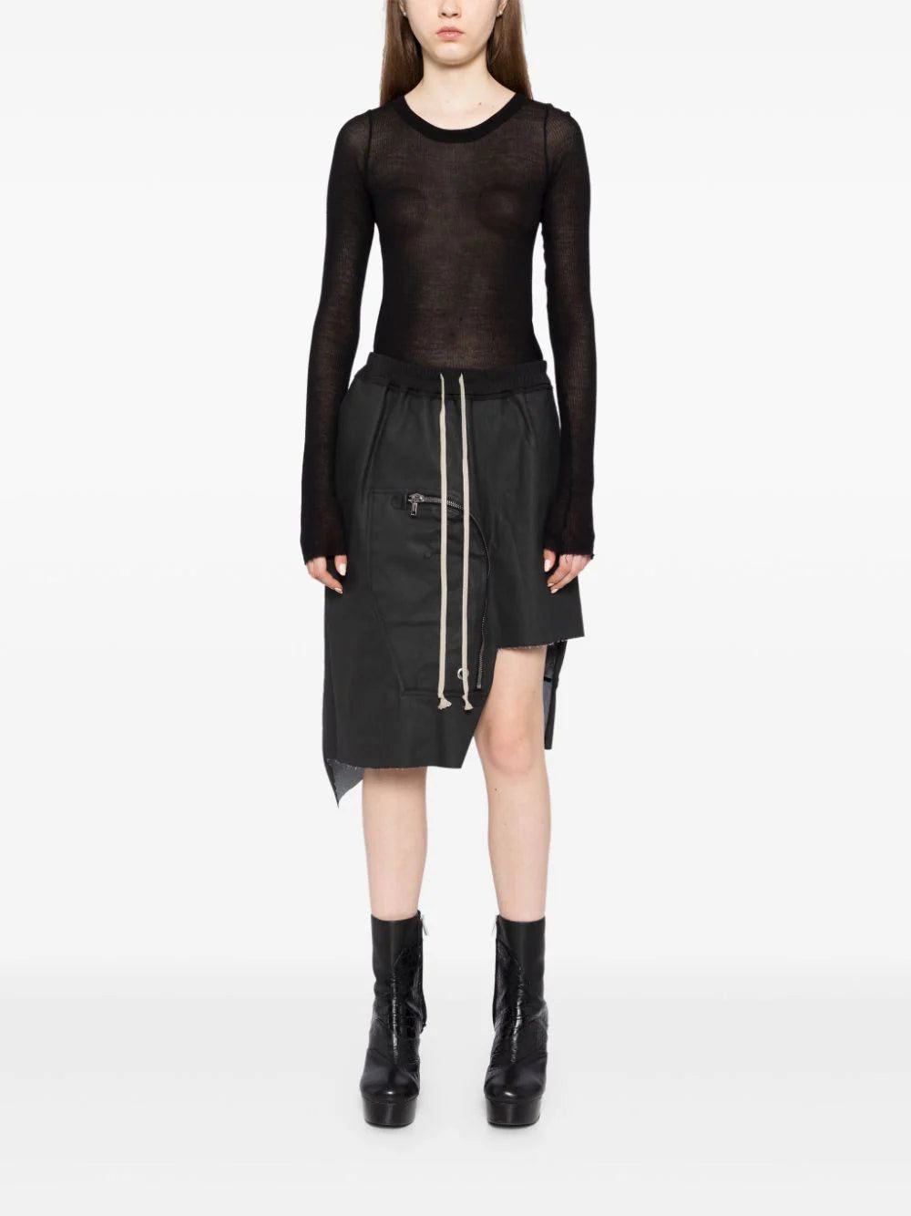 Rick Owens asymmetric skirt - Image 2