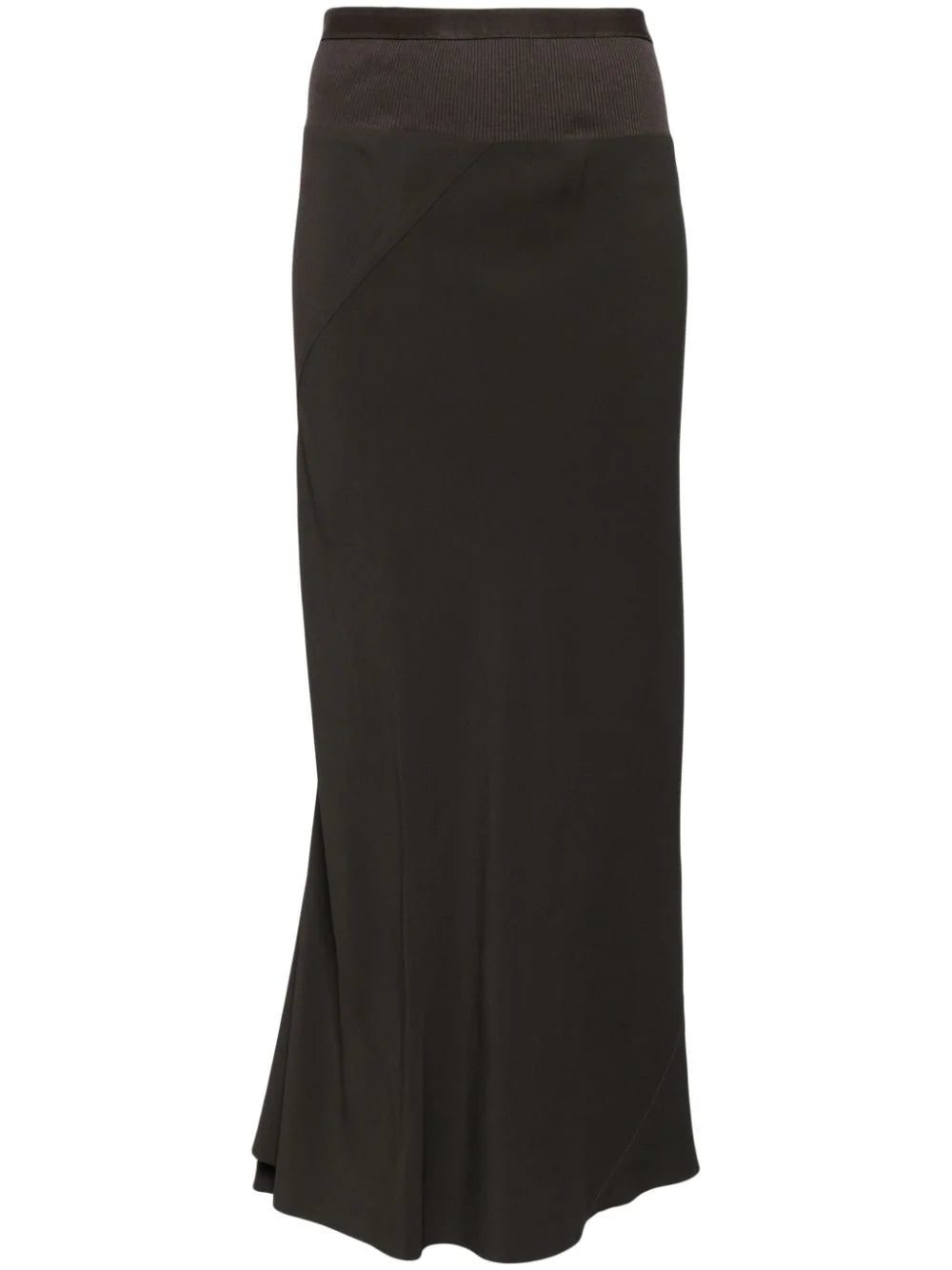 Rick Owens ribbed flared skirt