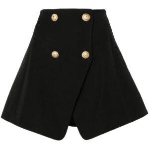 Balmain  virgin wool mini skirt