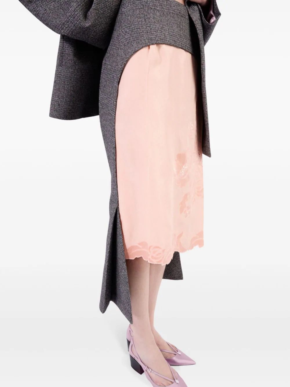 Prada Prince-of-Wales pattern skirt - Image 3