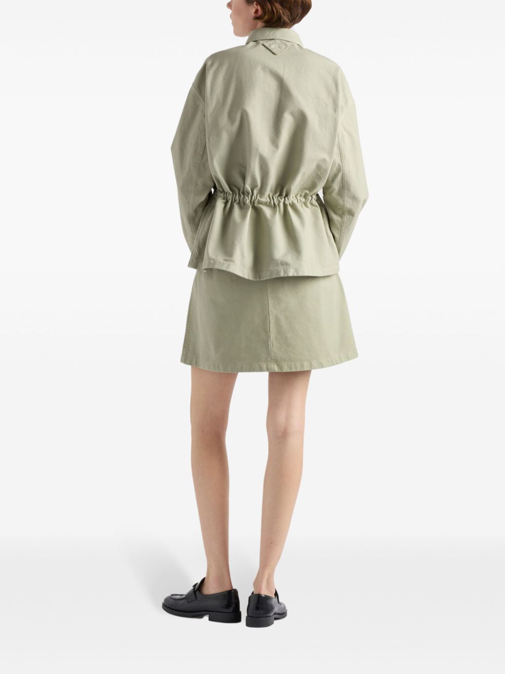 Prada Old canvas mini skirt - Image 3