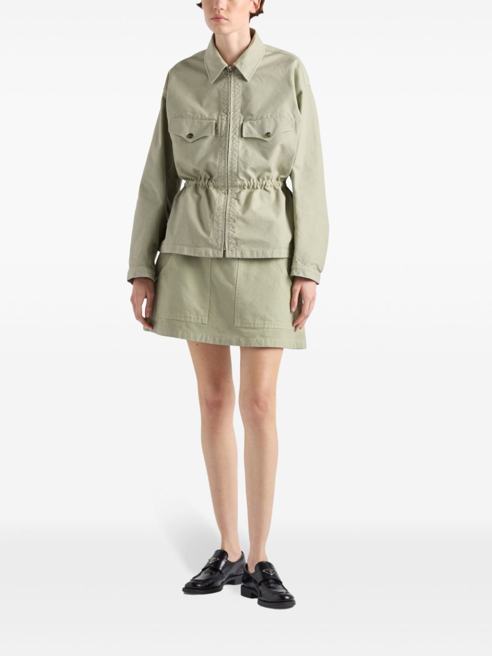 Prada Old canvas mini skirt - Image 2