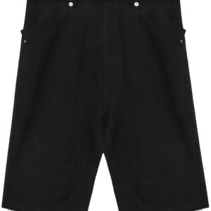 Rick Owens raw-cut midi skirt