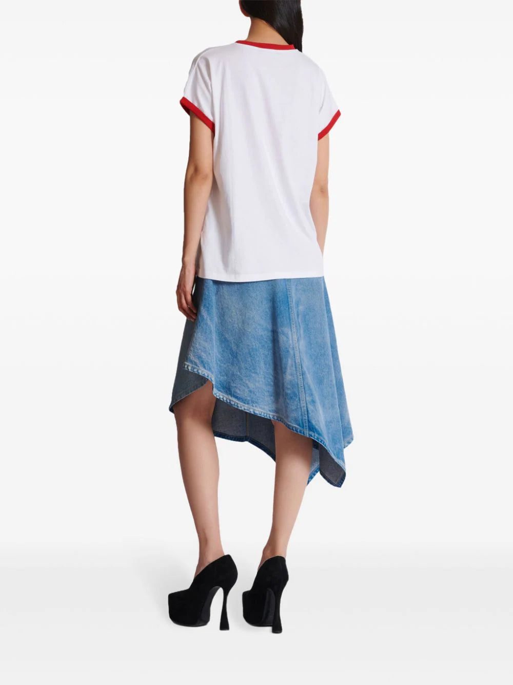 Balmain strawberry print T-shirt - Image 4