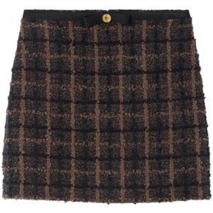 Versace  bouclé tweed pencil skirt