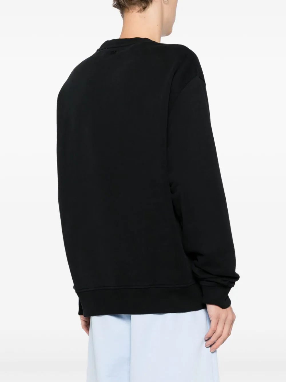 AMI Paris embroidered logo cotton sweatshirt - Image 3