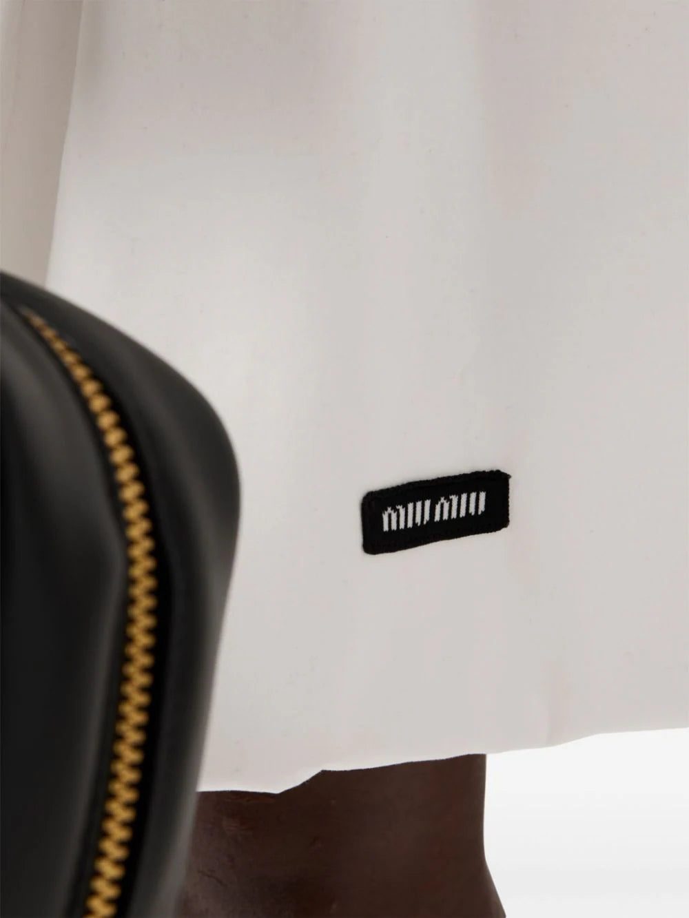 Miu Miu printed poplin midi skirt - Image 4