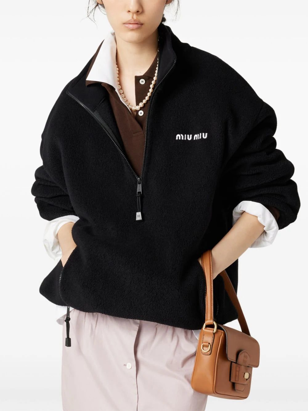 Miu Miu fleece sweatshirt - Image 2