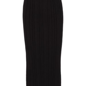 Balmain  plissé-effect midi skirt