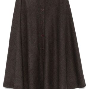 Moschino  pencil leather midi skirt