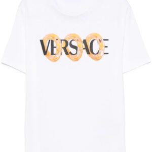 Versace  maxi chain logo T-shirt
