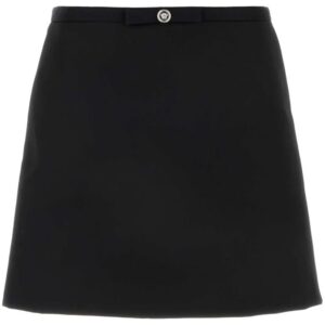 Versace  wool mini skirt