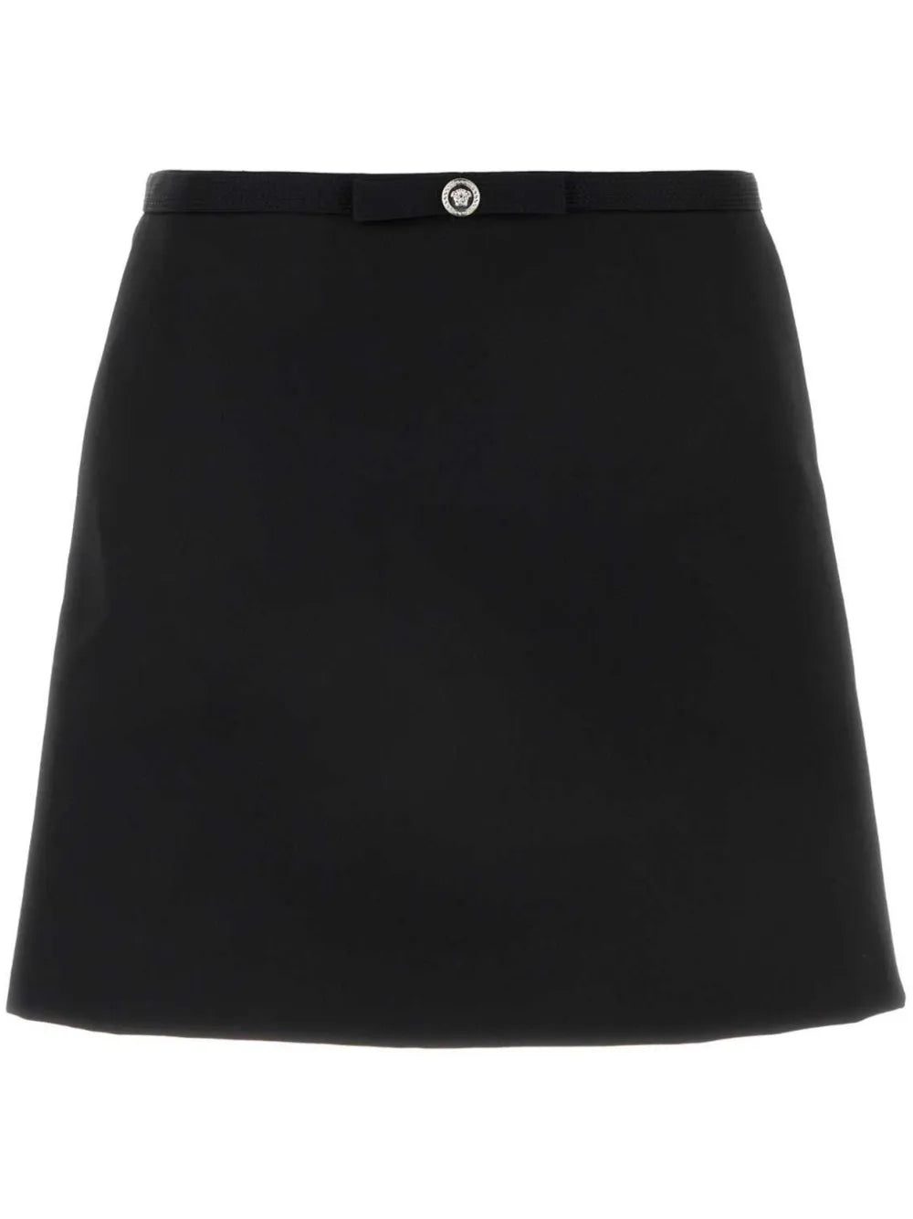 Versace wool mini skirt