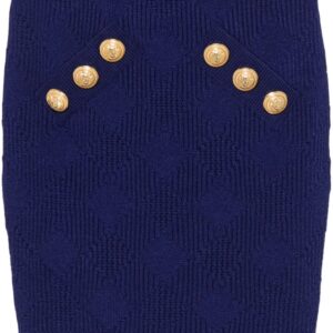 Balmain  knitted mini skirt